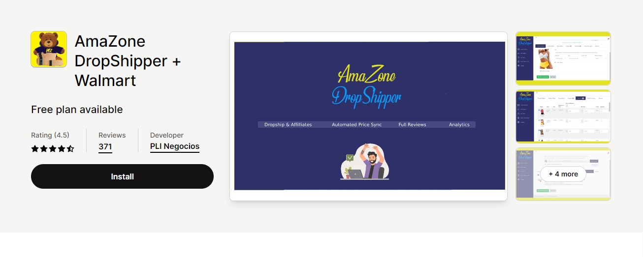 amazon dropshipping shopify app
